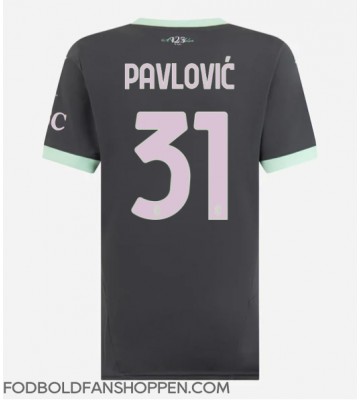 AC Milan Strahinja Pavlovic #31 Tredjetrøje Dame 2024-25 Kortærmet